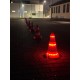 Con de avertizare trafic cu LED - 75 cm Con de avertizare trafic cu LED - 75 cm